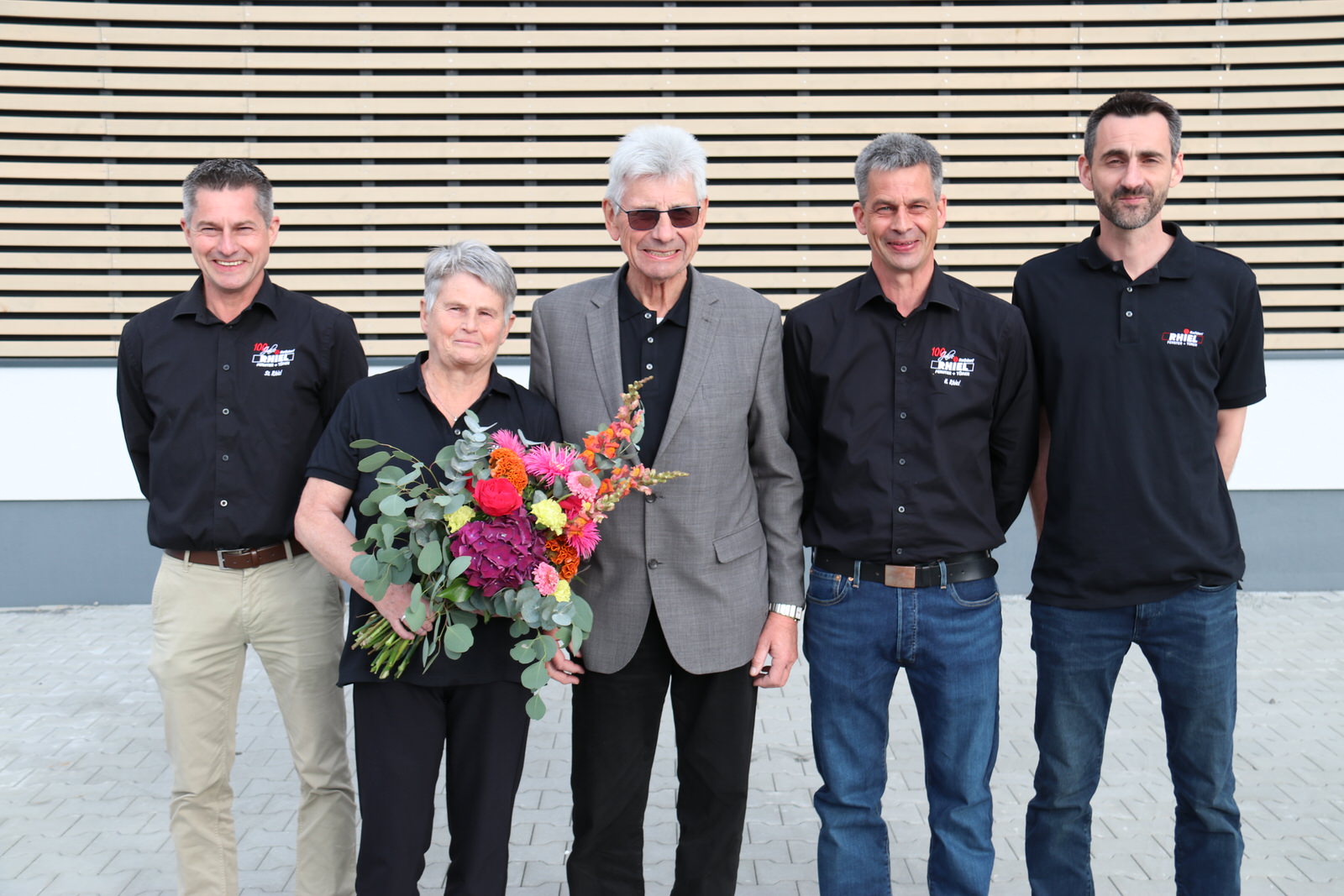 Heinrich Rhiel, Holger Rhiel und Stefan Rhiel